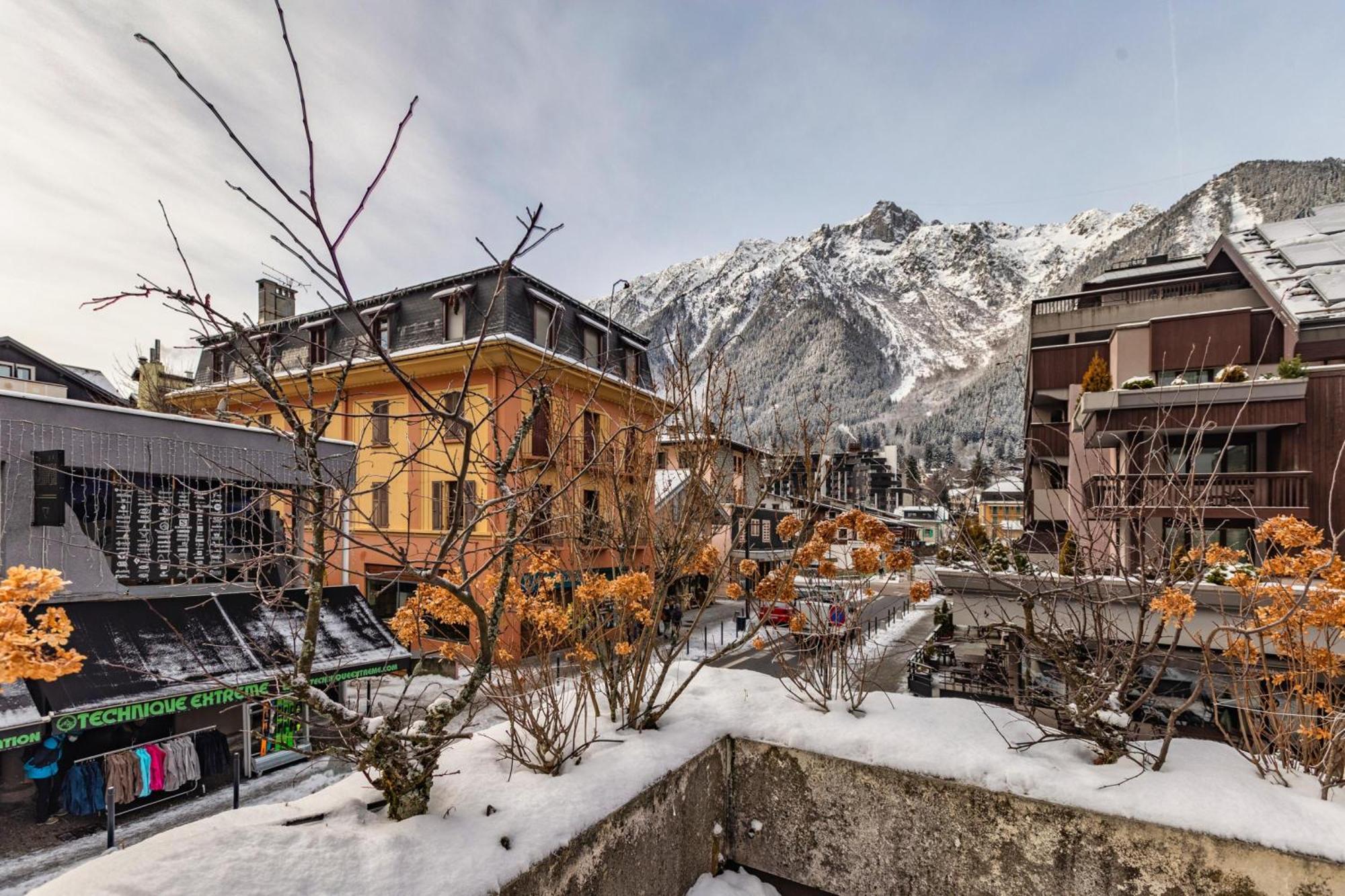 Duplex Aiguille Du Midi Large Terrasse - Happy Rentals Шамоні Екстер'єр фото