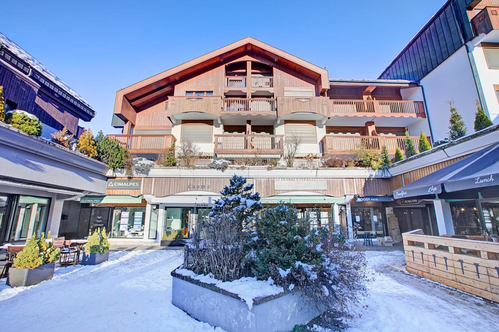 Duplex Aiguille Du Midi Large Terrasse - Happy Rentals Шамоні Екстер'єр фото